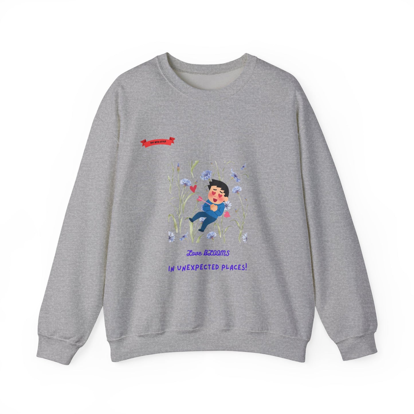 Love Blooms Crewneck Sweatshirt