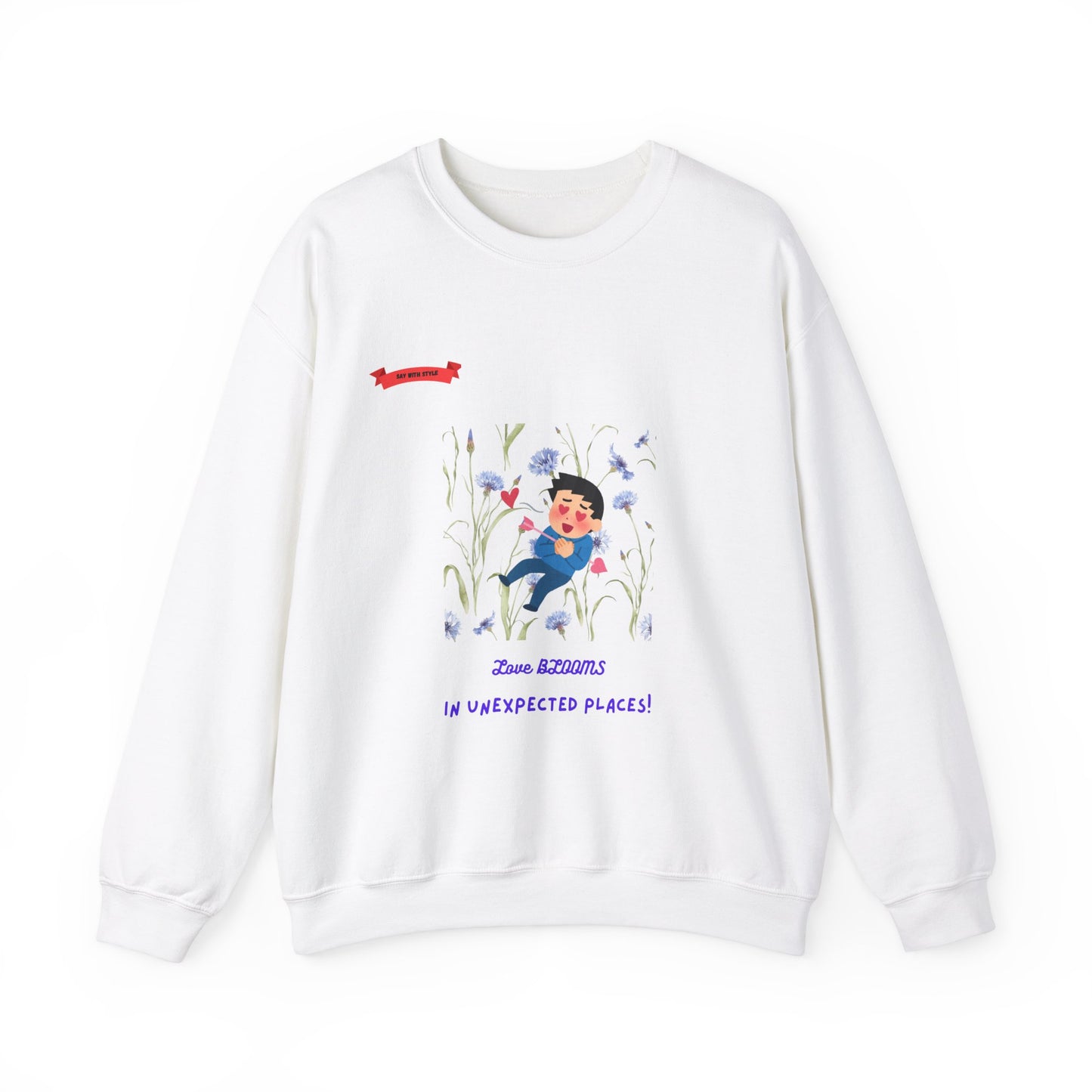 Love Blooms Crewneck Sweatshirt