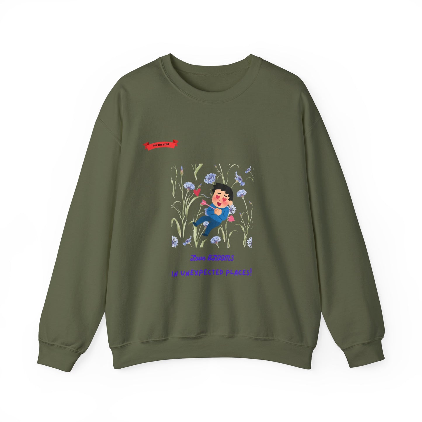 Love Blooms Crewneck Sweatshirt