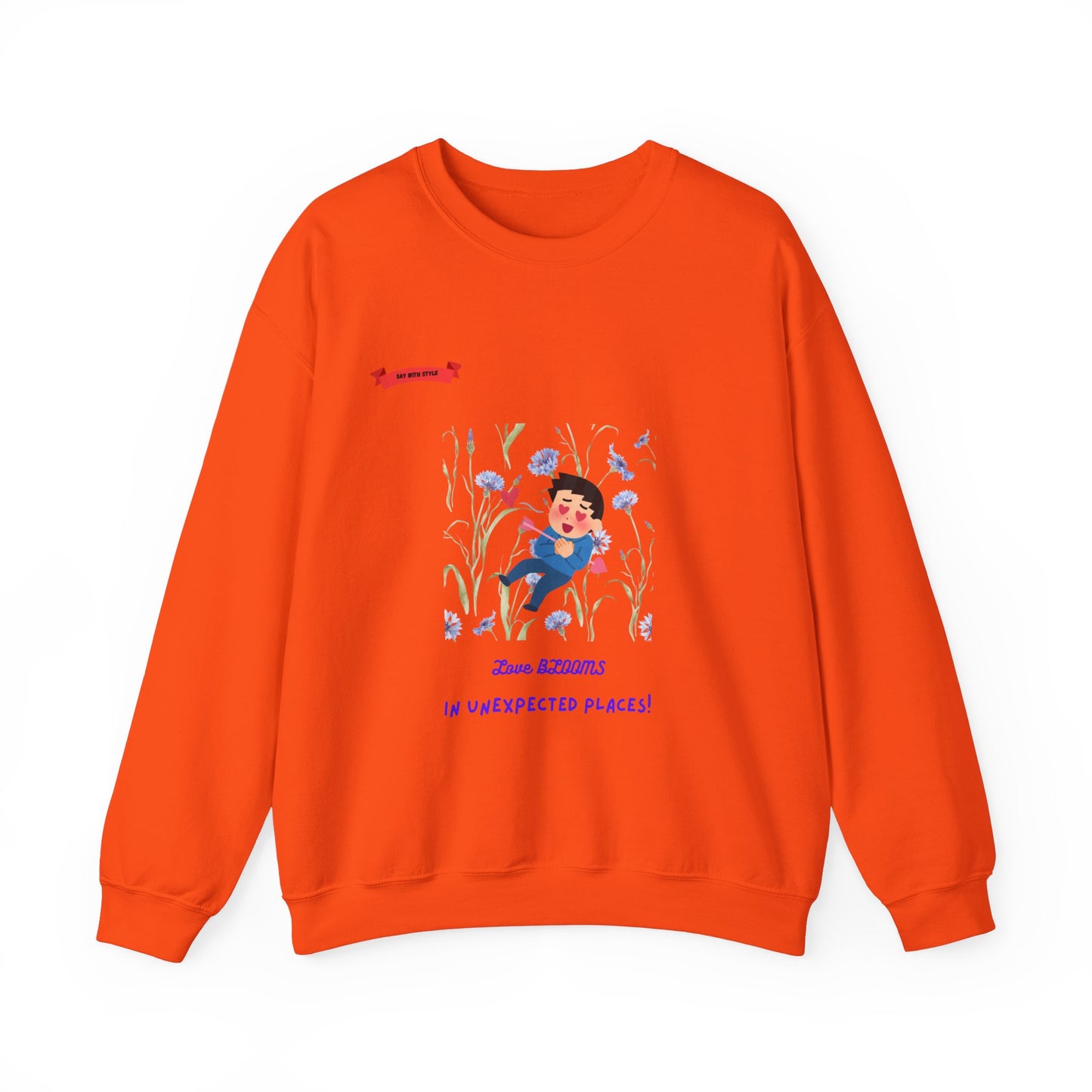 Love Blooms Crewneck Sweatshirt