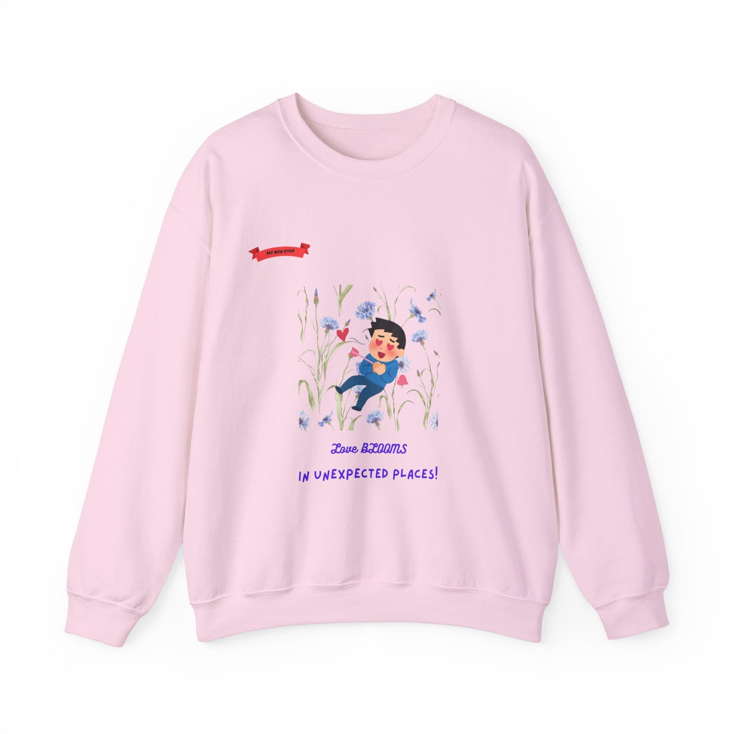 Love Blooms Crewneck Sweatshirt