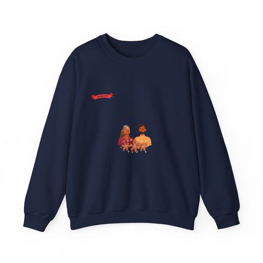 Crewneck Sweatshirt Stay Together Design